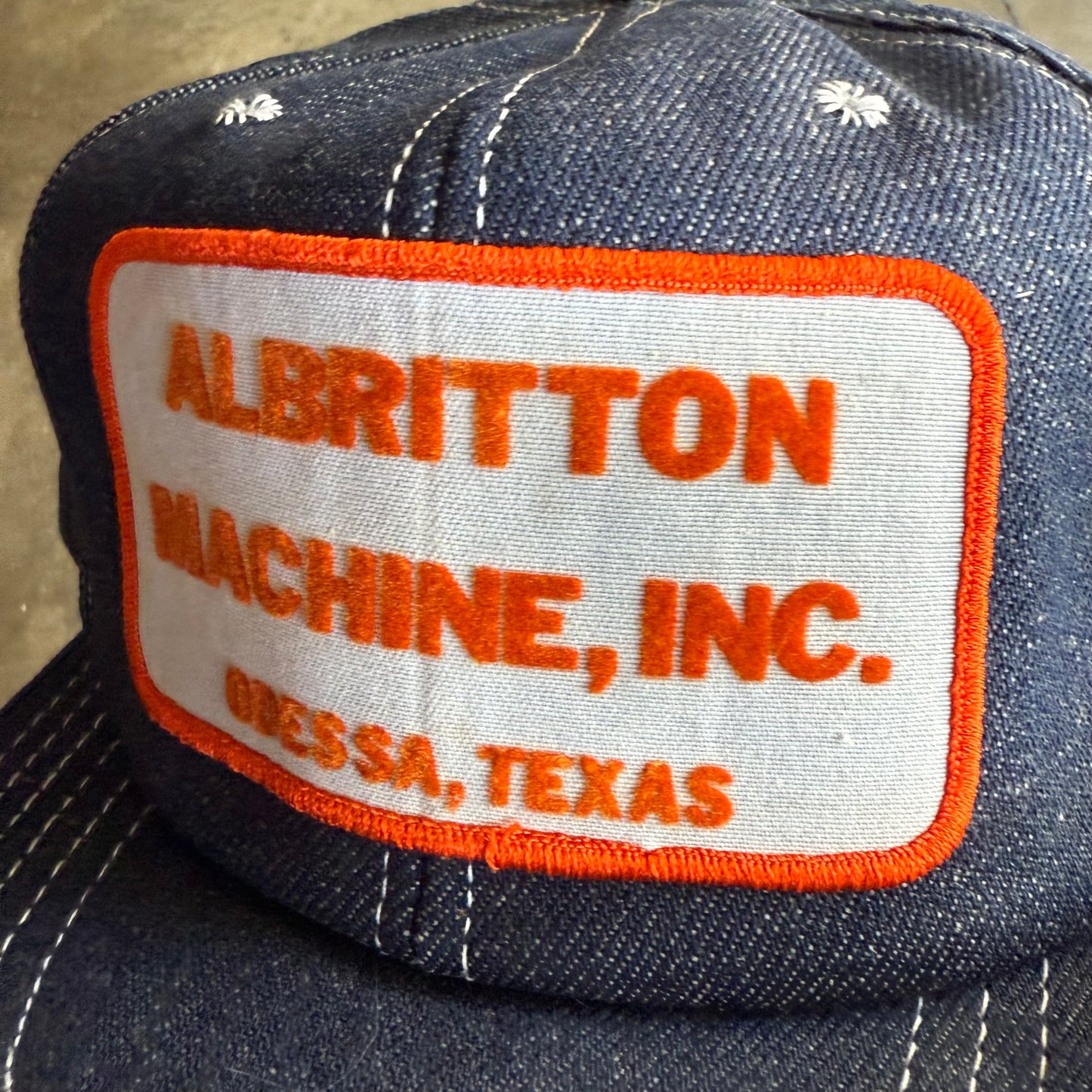 Vintage 90s Denim SnapBack Hat