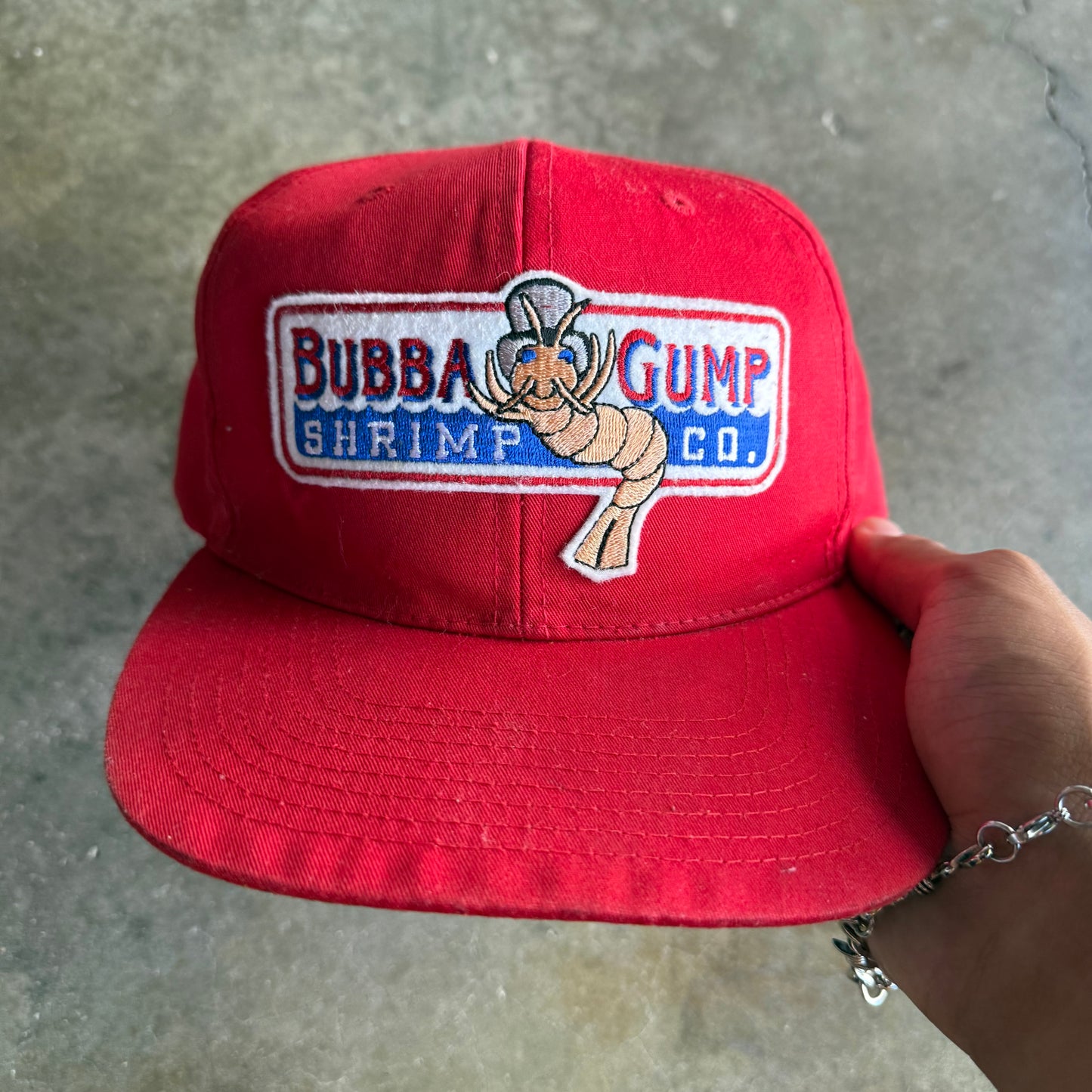 Vintage 90s Bubba Gump SnapBack Hat