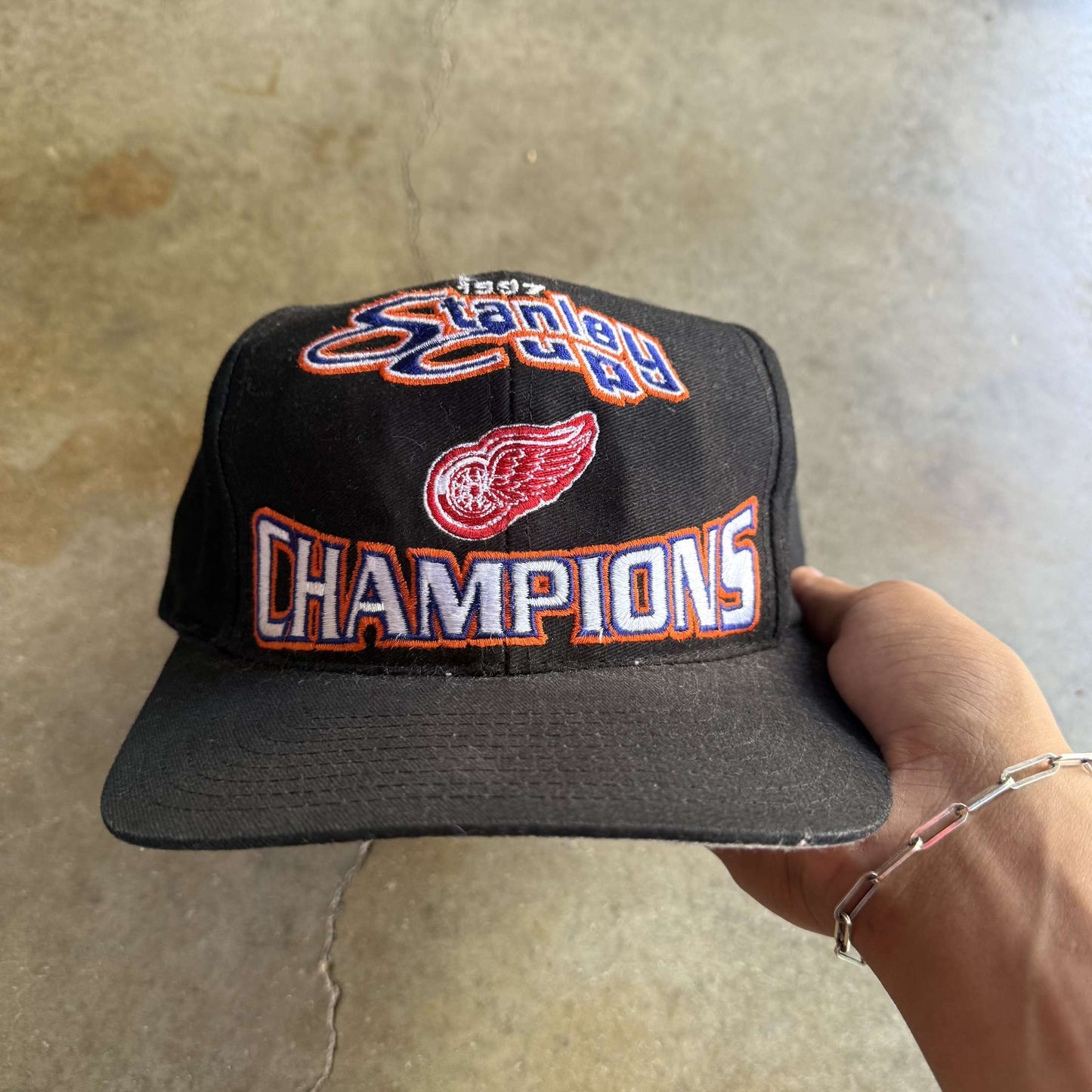 Vintage 90’s Red Wings Championship SnapBack Hat