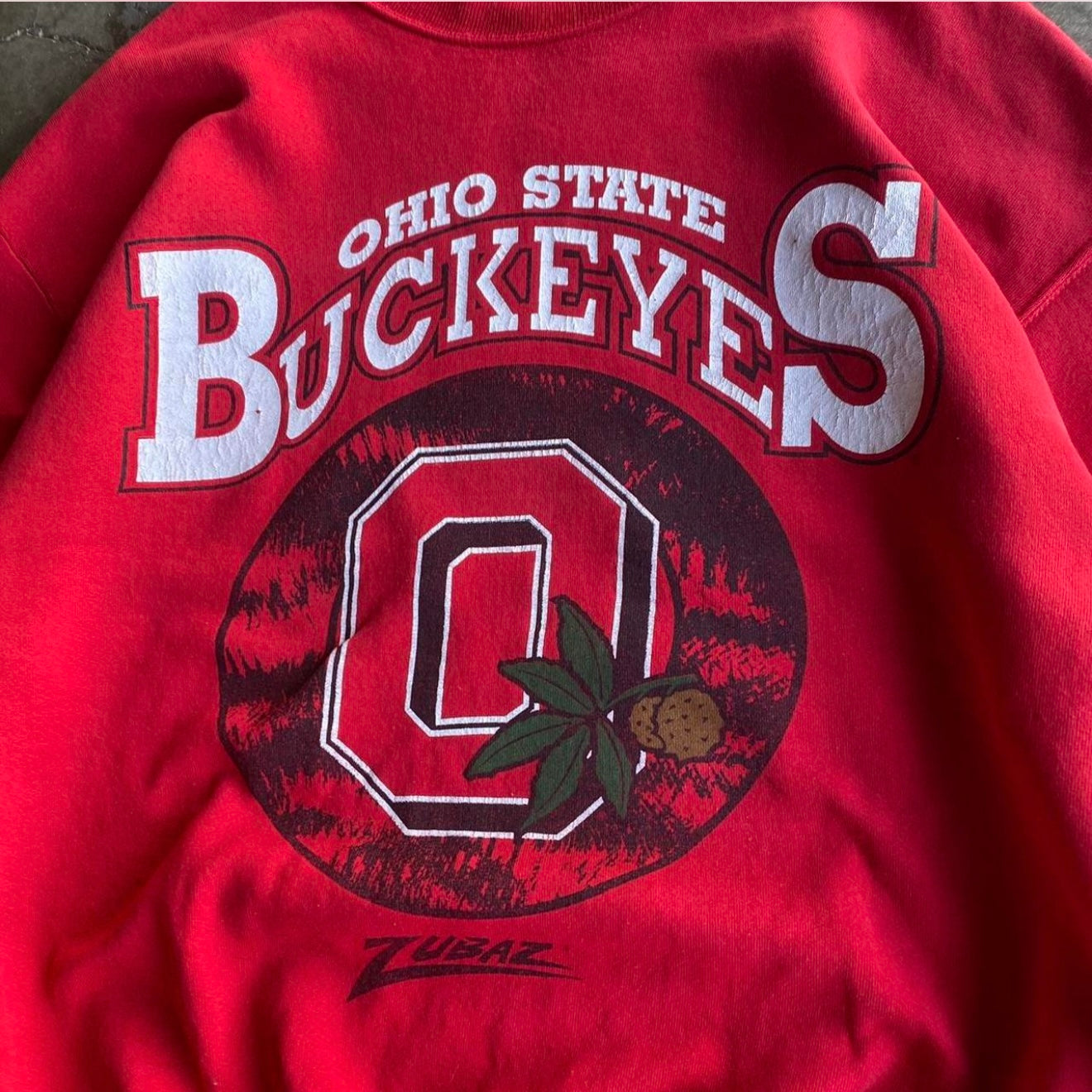 Vintage 90s Ohio Buckeyes Crewneck - XL