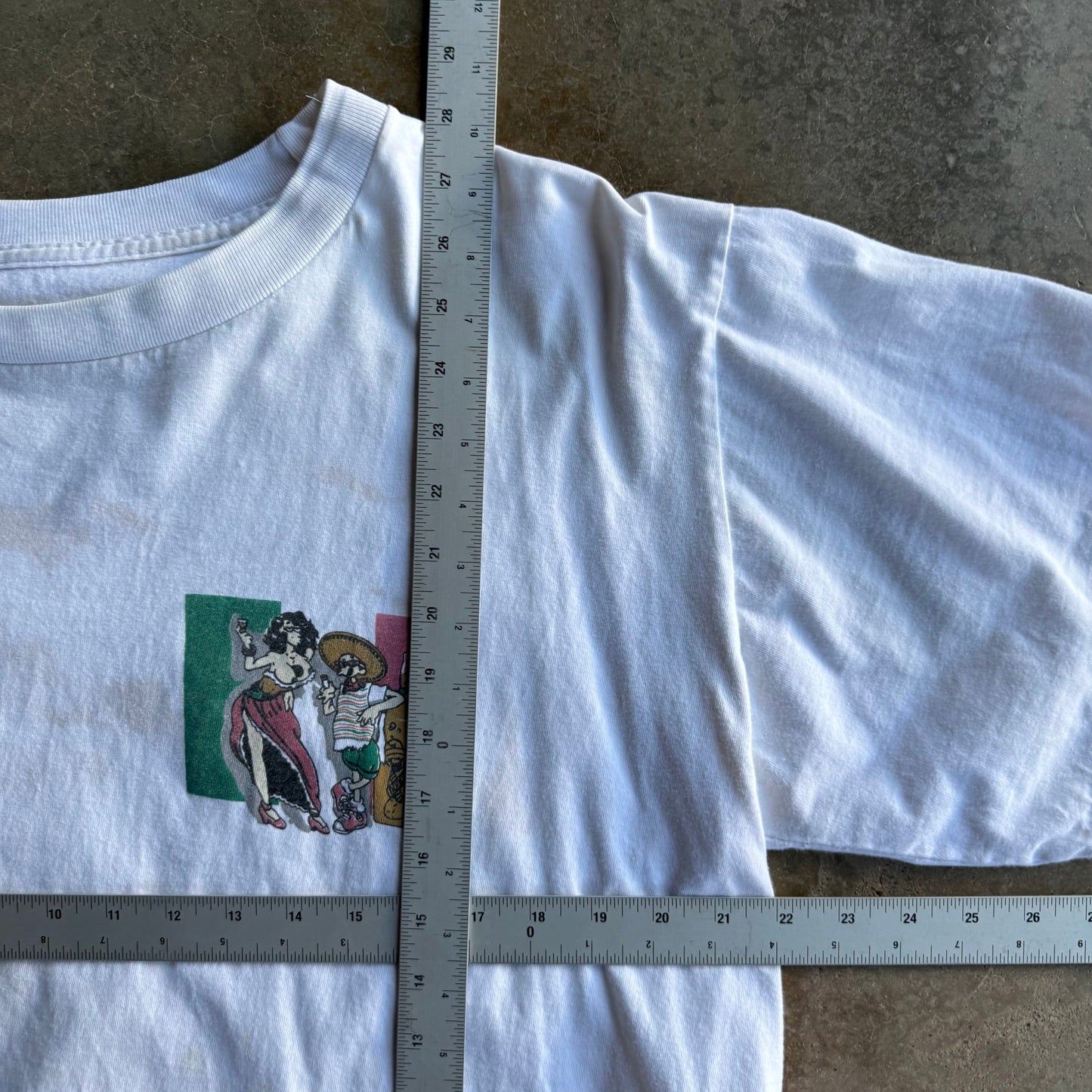 Vintage 90s Funny Tequila Tshirt - XL