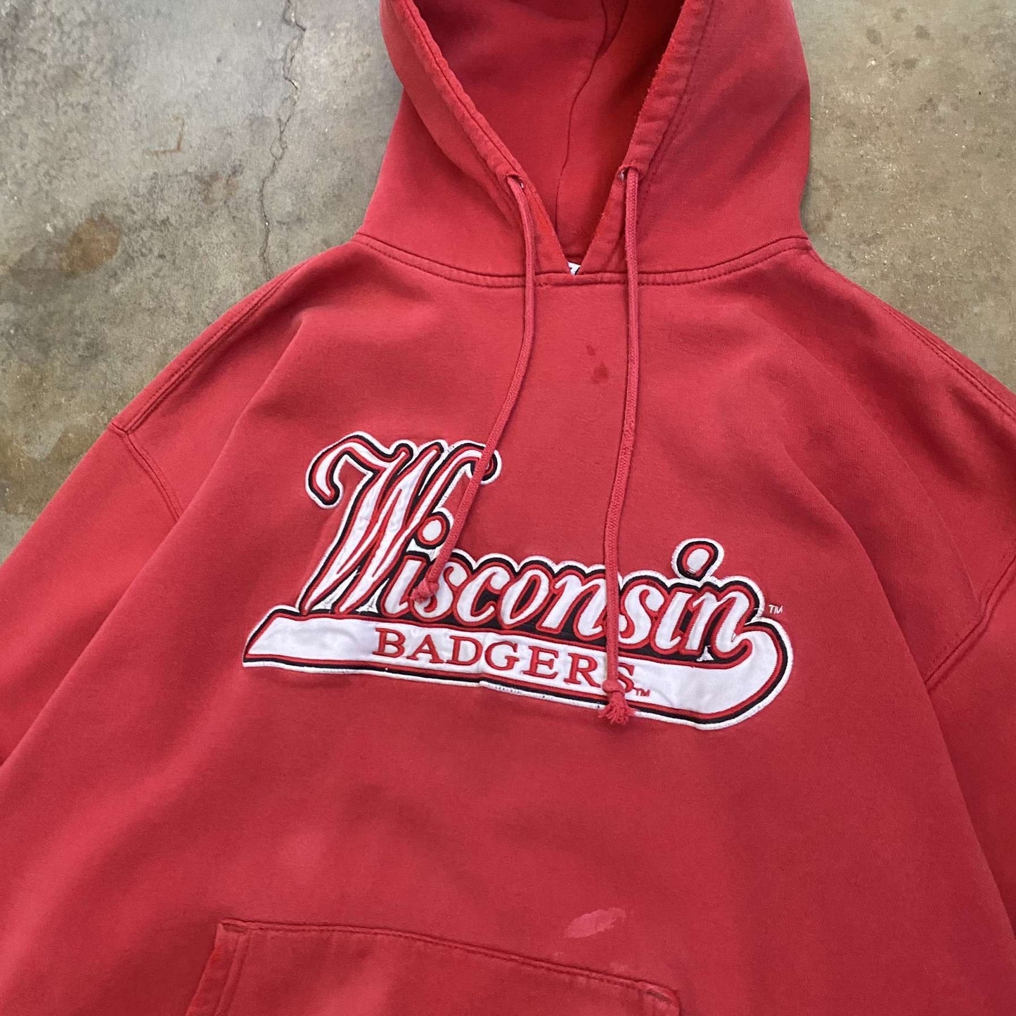 Vintage 00’s Wisconsin University Hoodie - XL