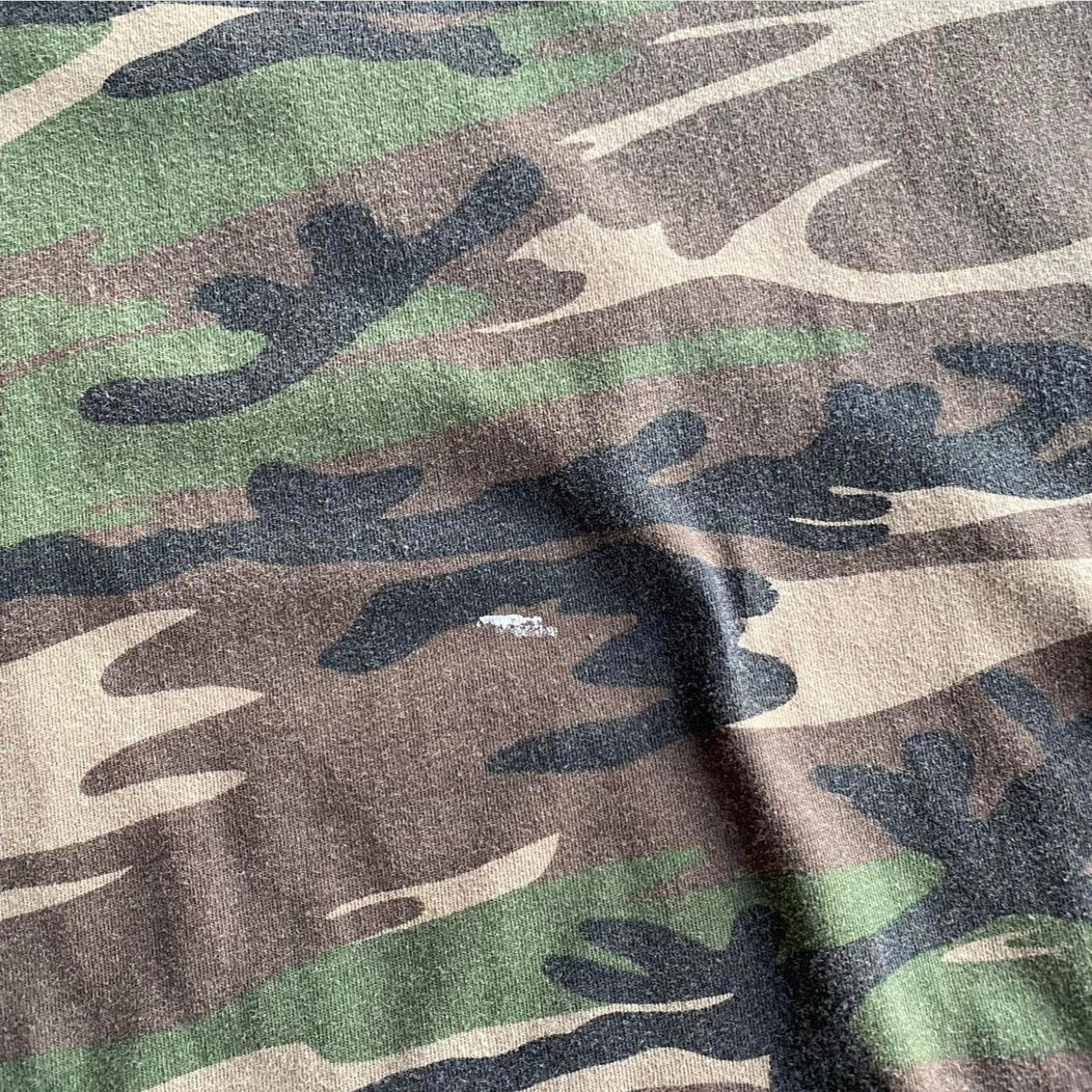 Vintage 00s Army Camo Tee - XL