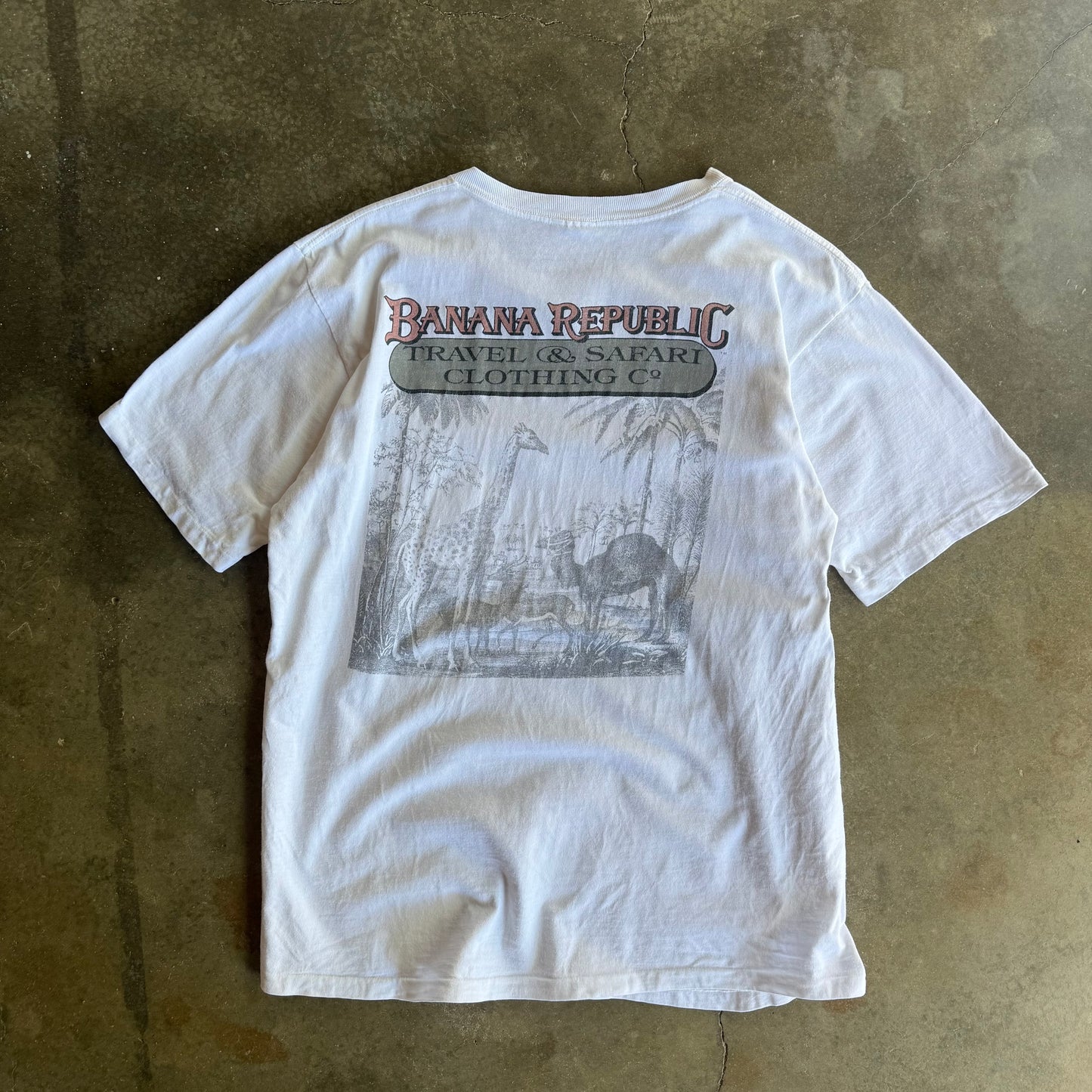 Vintage 90s Banana Republic Tee - XL