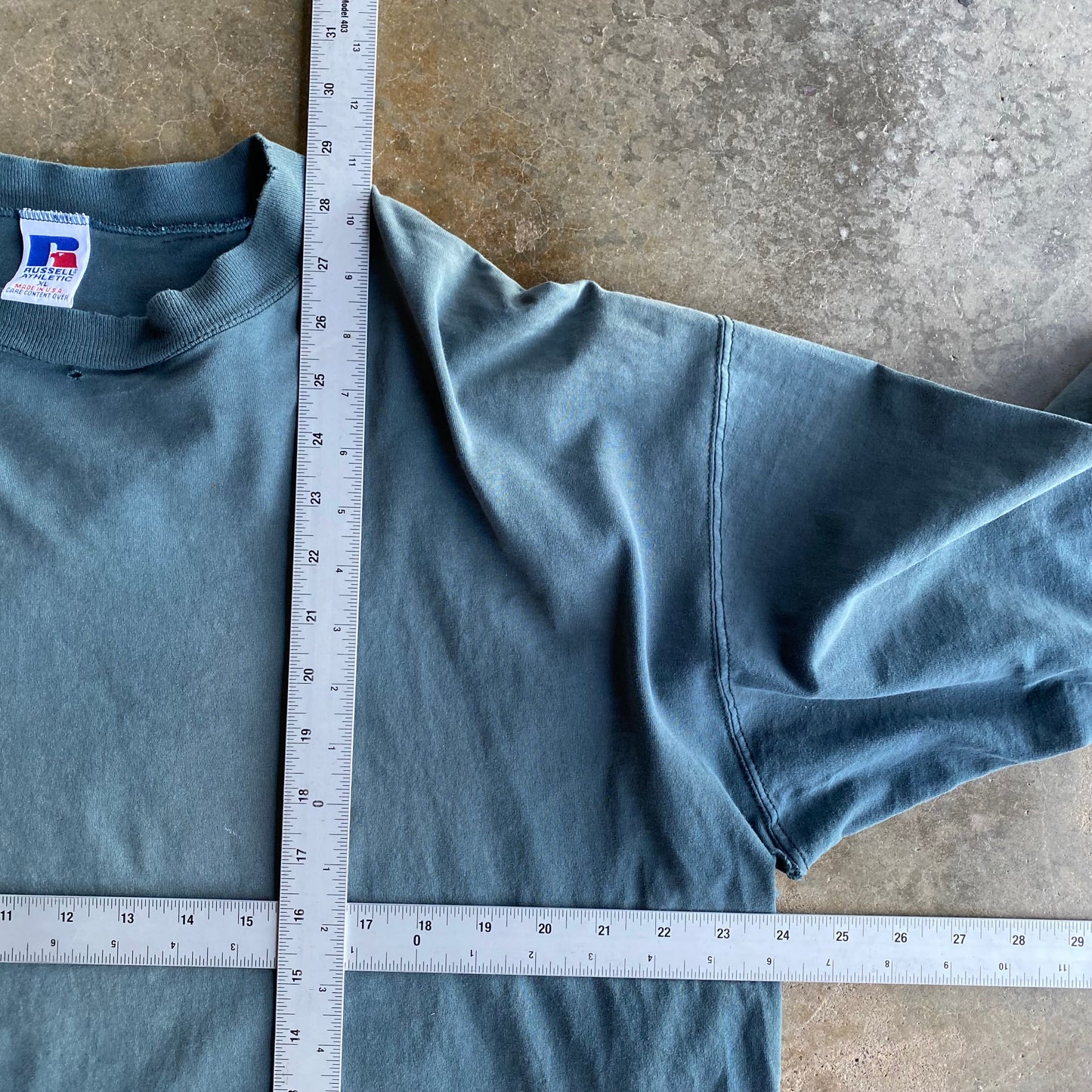 Vintage 90’s Faded Russell Long Sleeve - XL