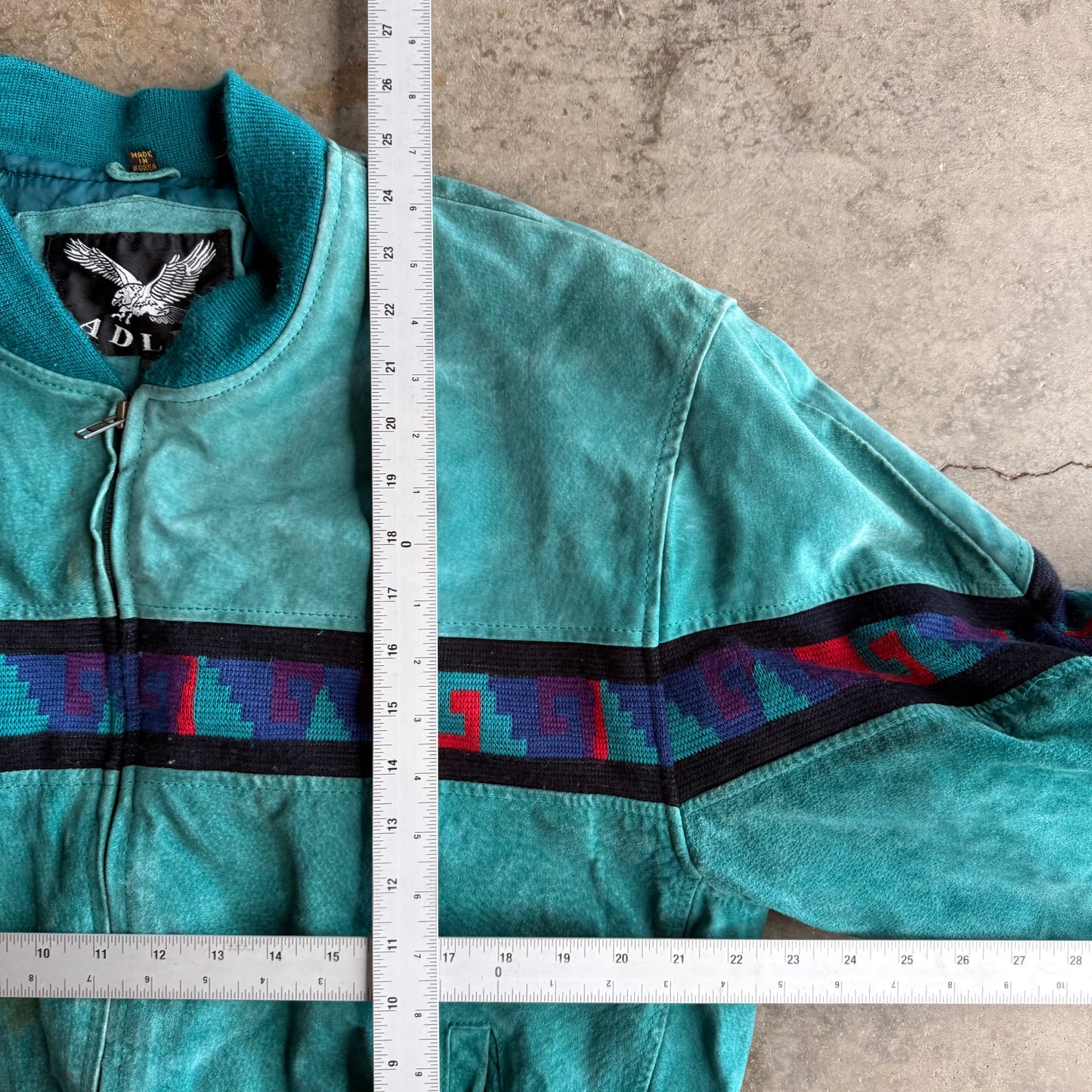 Vintage 90s Suede Western Jacket - L