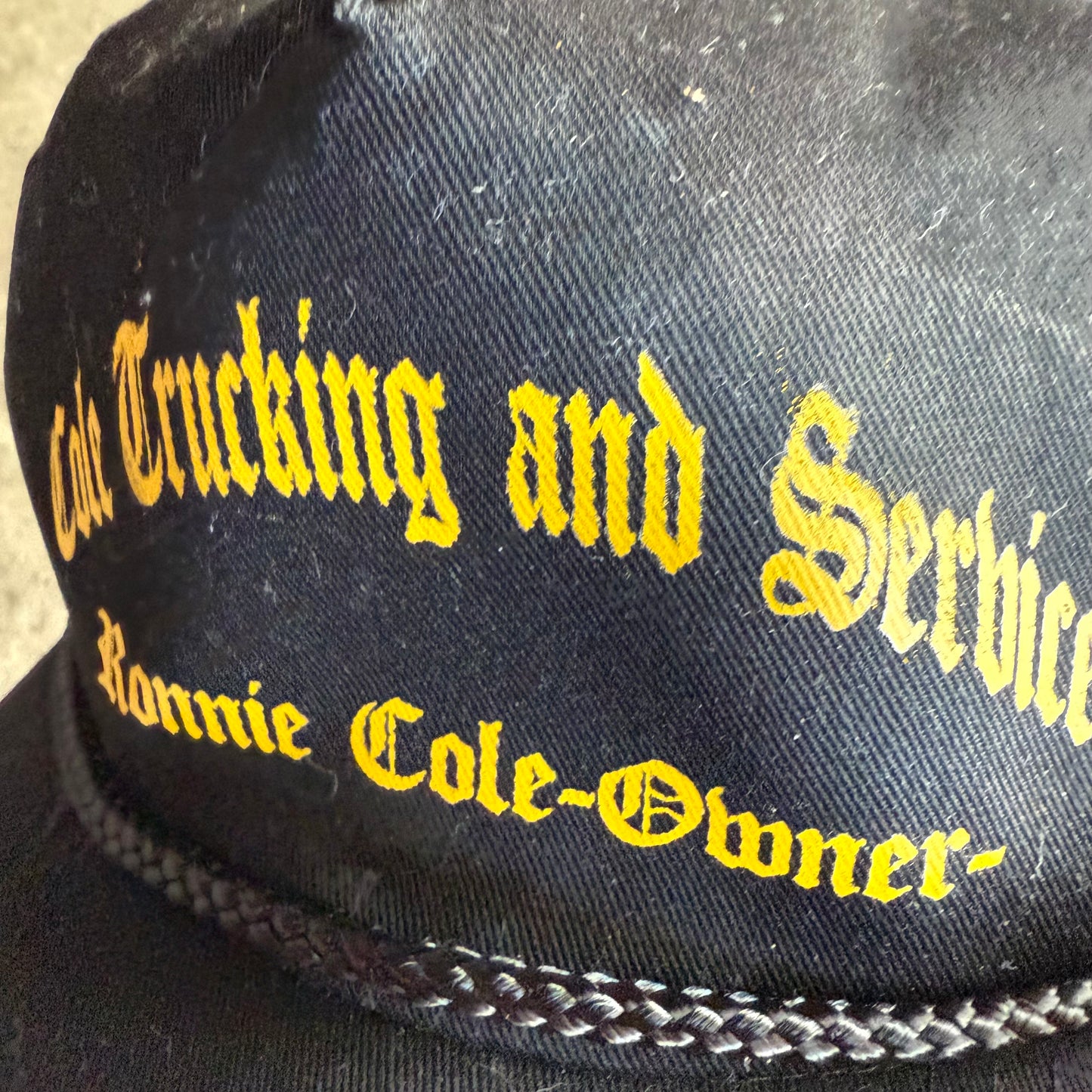 Vintage 90s Trucking SnapBack Hat