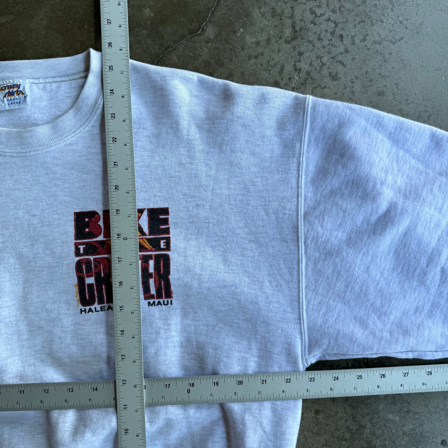 Vintage 90s Bicyclist Crewneck - L