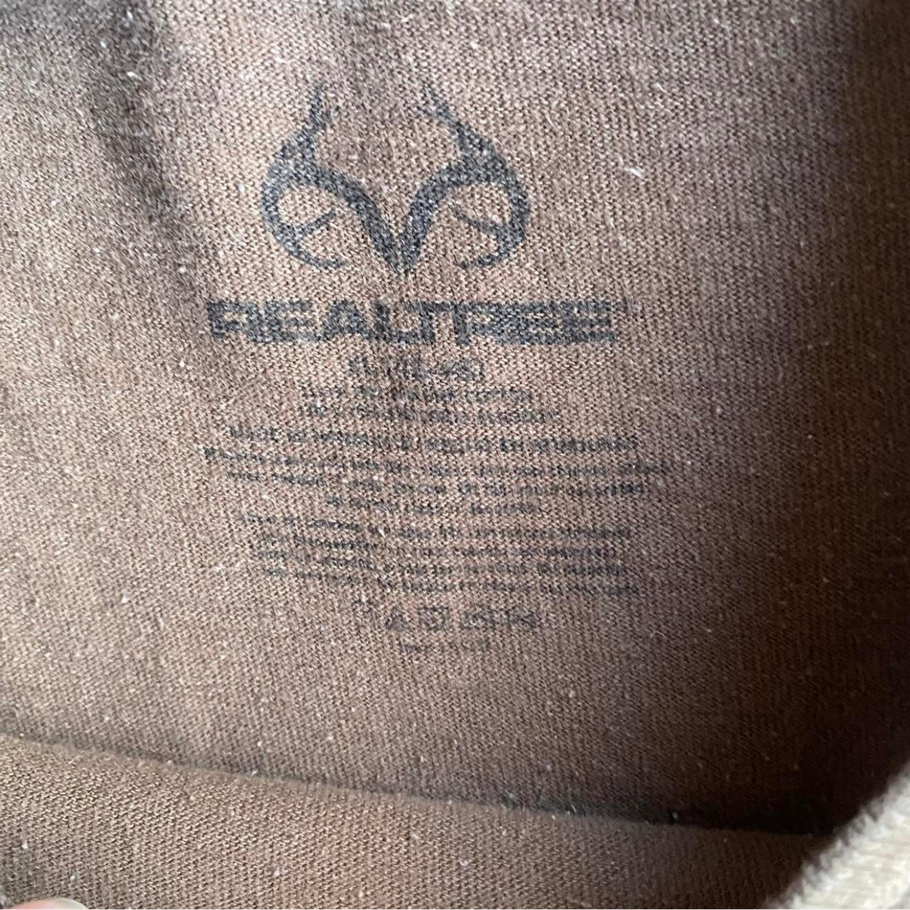 Vintage Look Brown Realtree Tee - XL