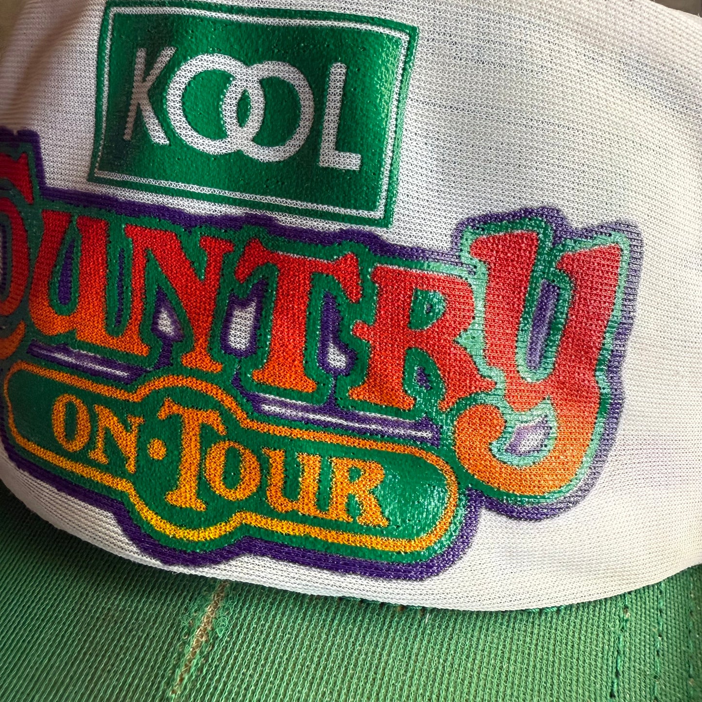 Vintage 90s Country Tour SnapBack Trucker Hat