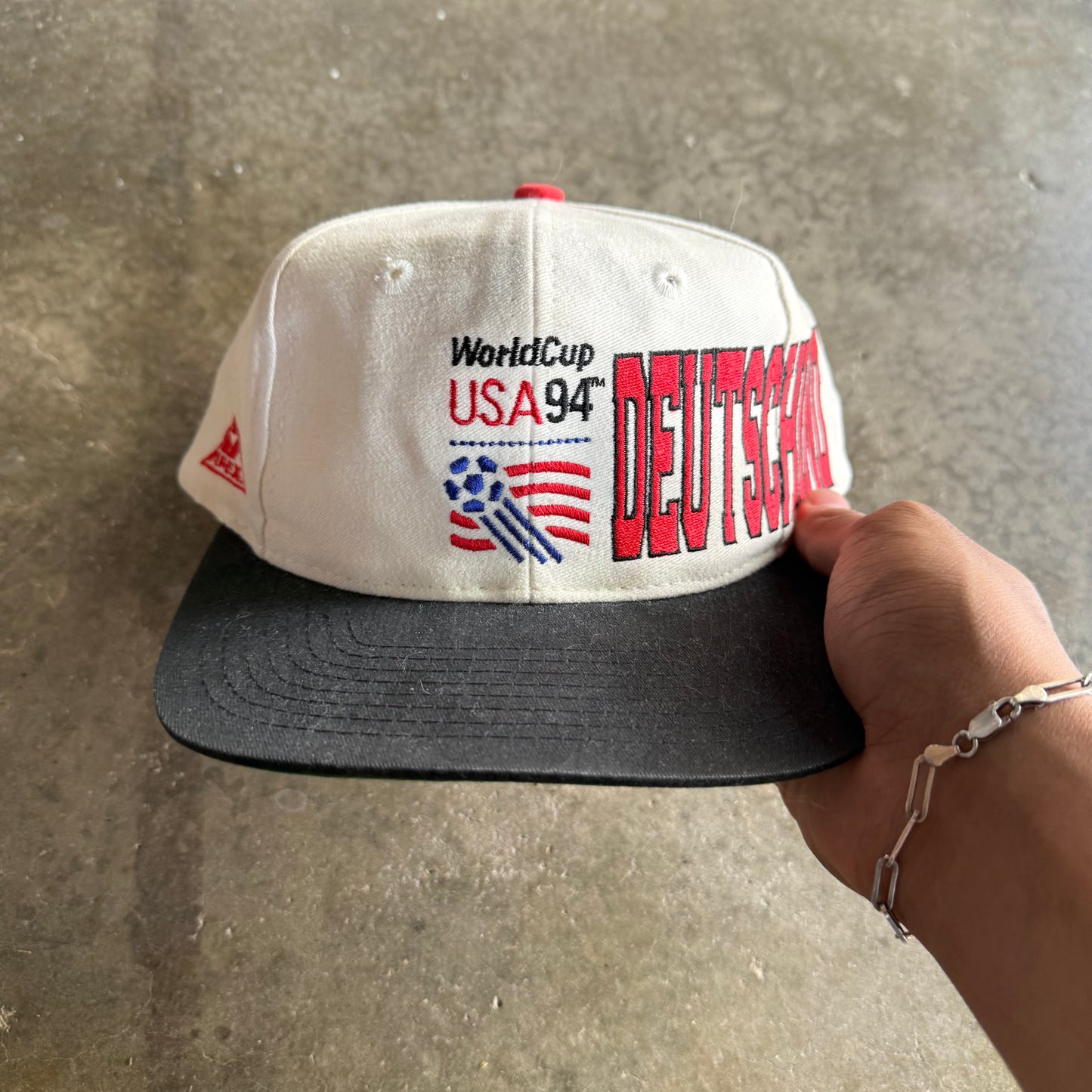 Vintage 90s World Cup Germany SnapBack Hat