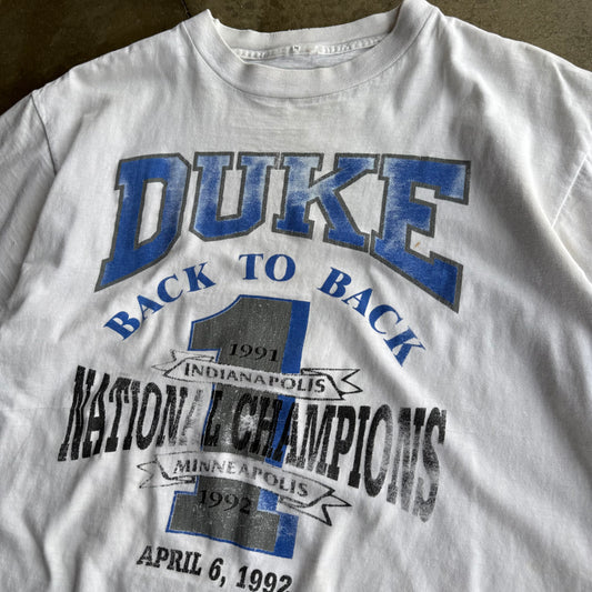 Vintage DUKE Championship Tshirt - XL