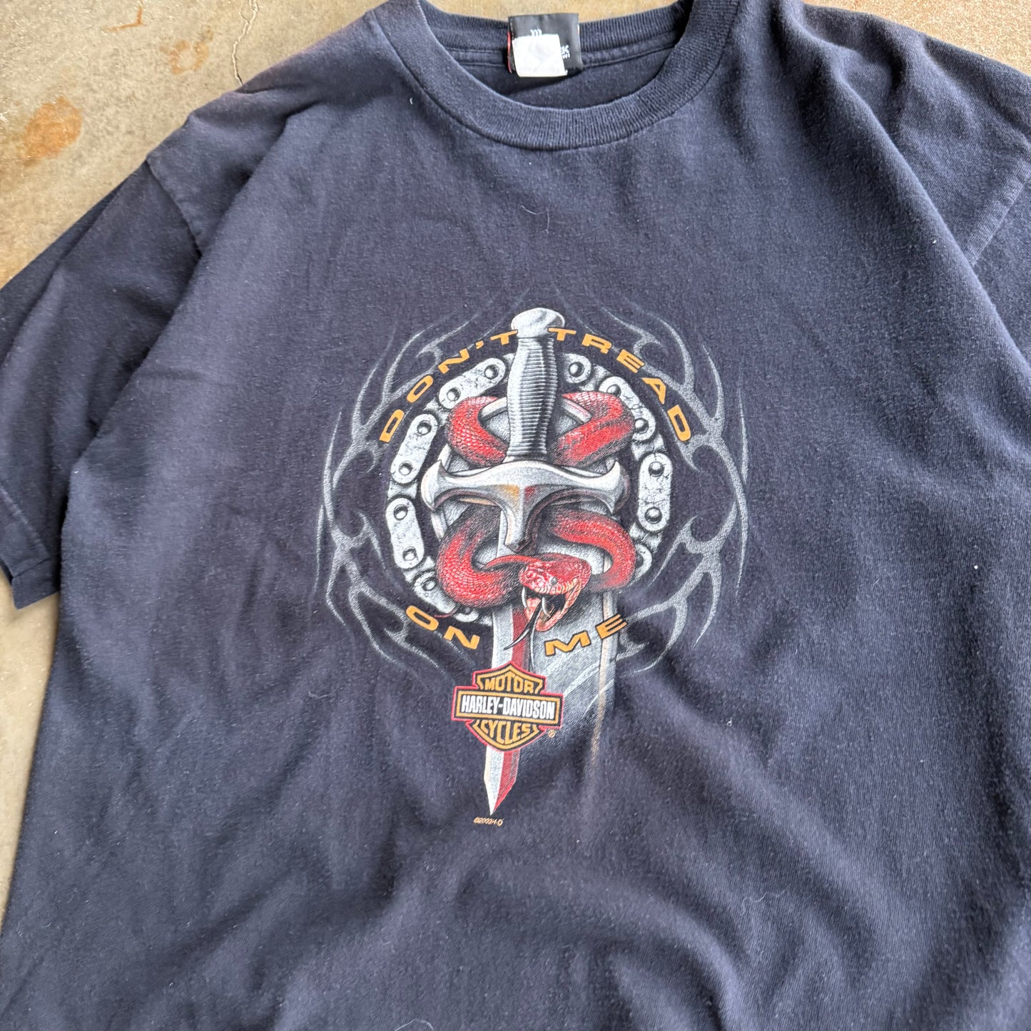 Vintage 00s Harley Davidson Tee - L