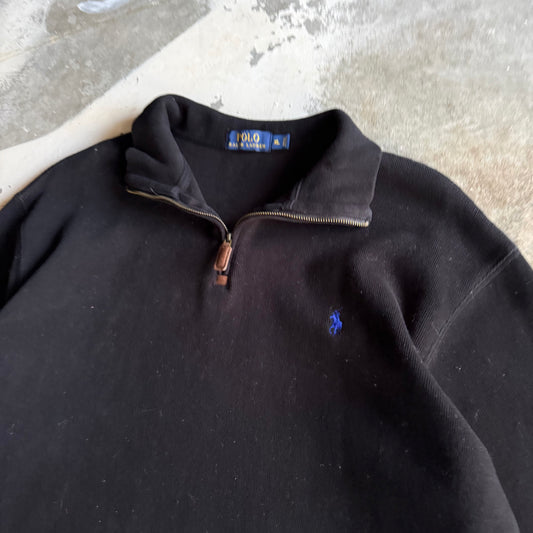 Vintage 00s Polo Ralph Lauren Quarter Zip - XL
