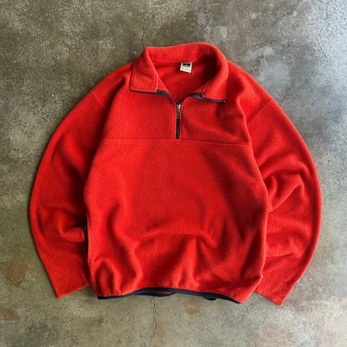 Vintage 00s Russell 1/4 Zip Up - L
