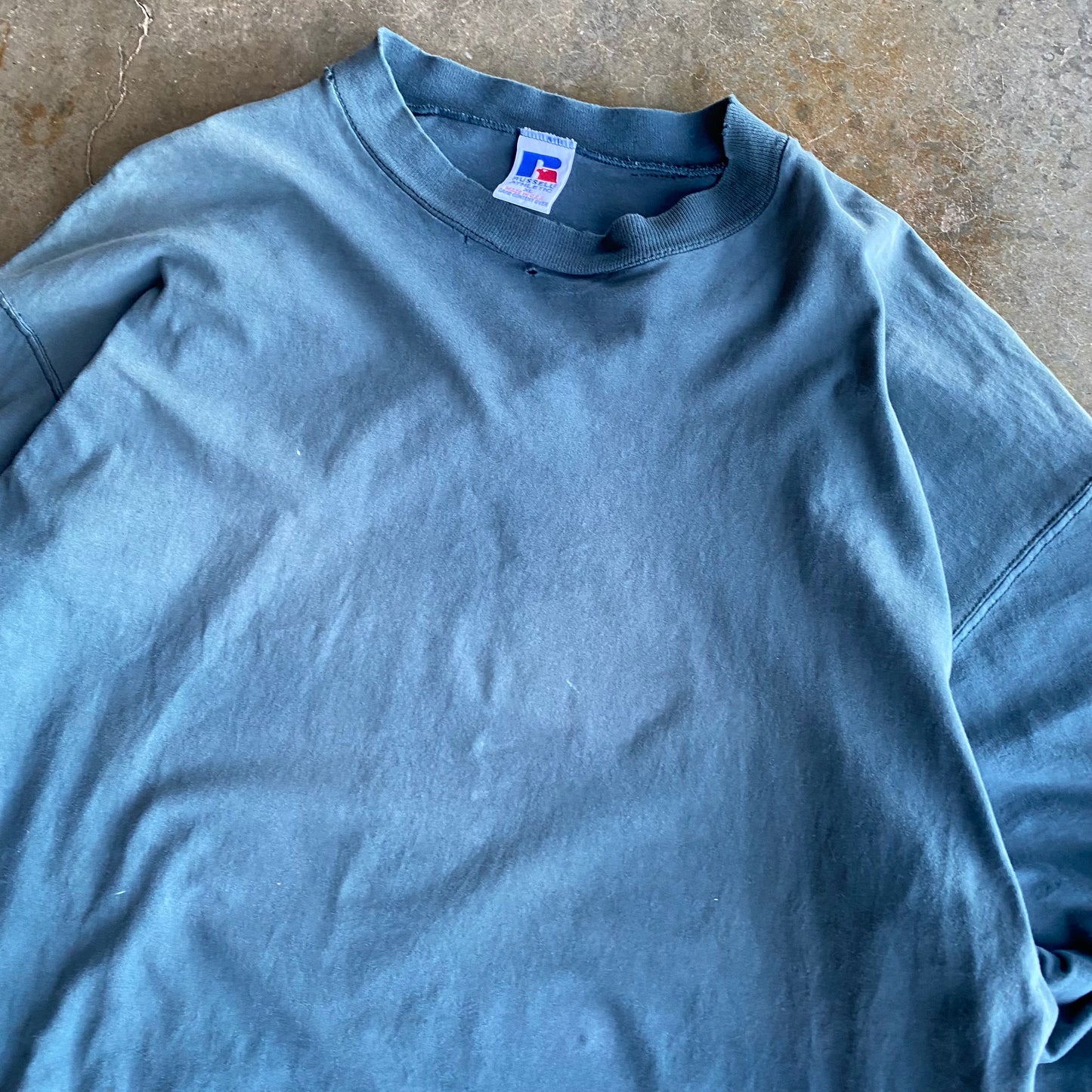 Vintage 90’s Faded Russell Long Sleeve - XL