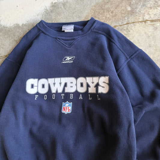 Vintage 00s Cowboys Crewneck - M