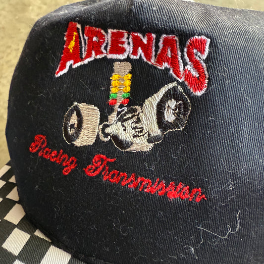 Vintage 90s Arenas Racing SnapBack Hat