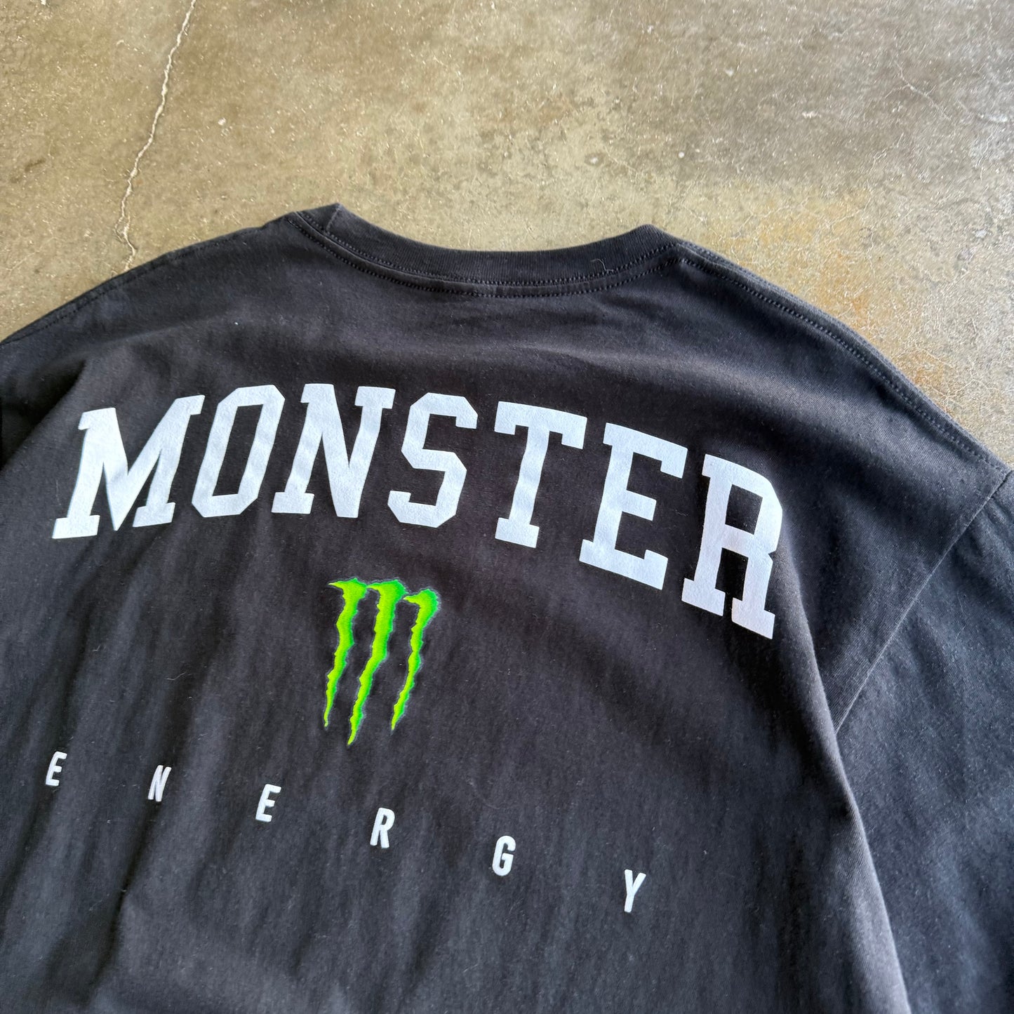 Y2K Style Monster Energy Tee - XL