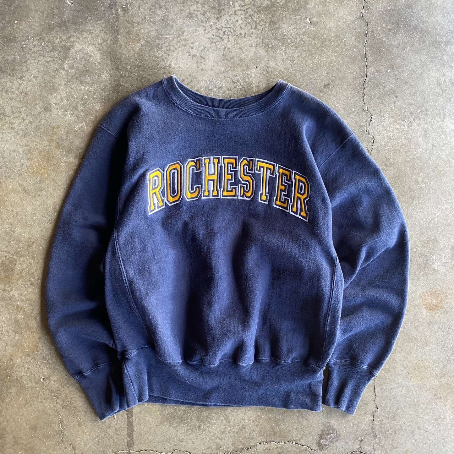 Vintage 90s Rochester Champion Crewneck - L