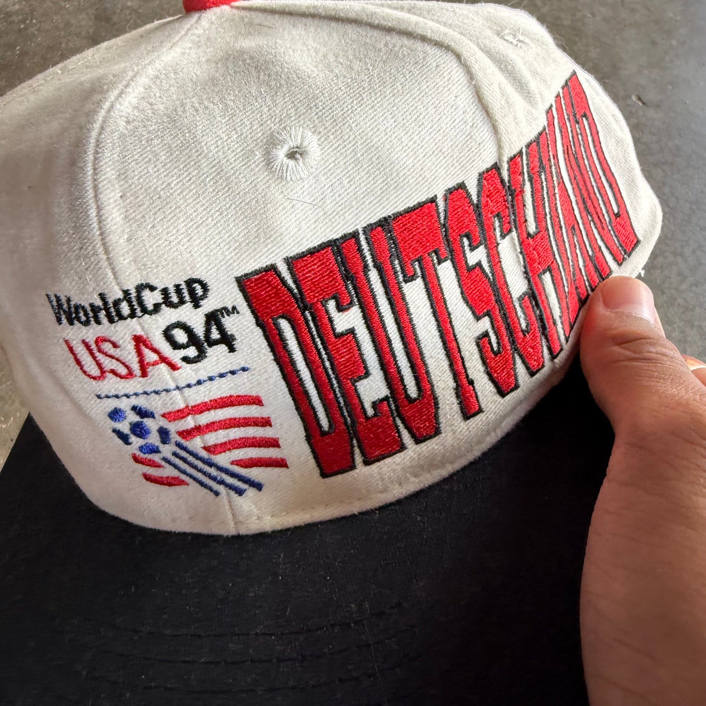Vintage 90s World Cup Germany SnapBack Hat