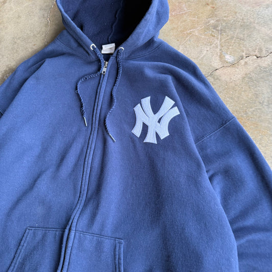 Vintage New York Yankees Zip Up - XL