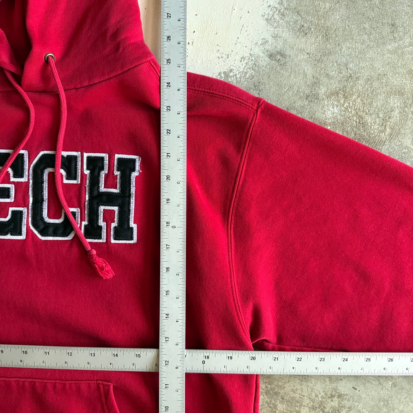 Vintage 00s Texas Tech Track Hoodie - M