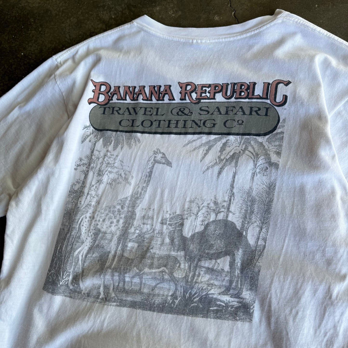 Vintage 90s Banana Republic Tee - XL