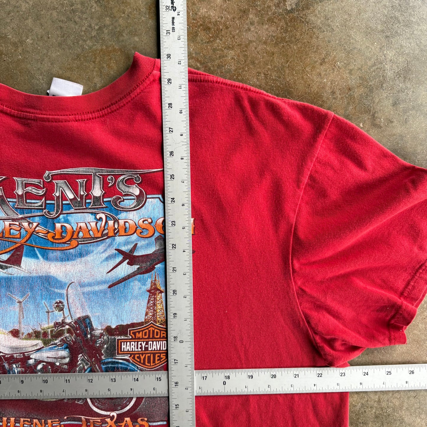 Vintage 00s Red Harley Davidson Tee - 2XL