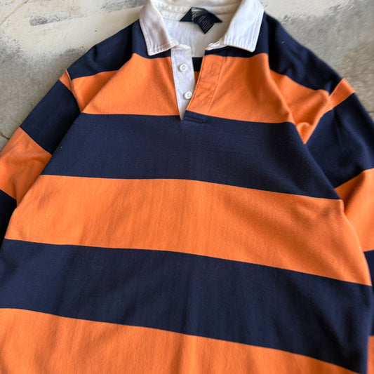 Vintage 90s Lands End Rugby - L