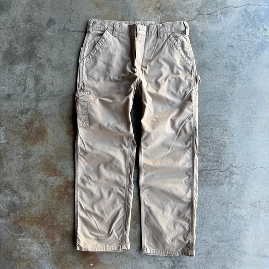 Vintage Tan Baggy Carhartt Pants - 36
