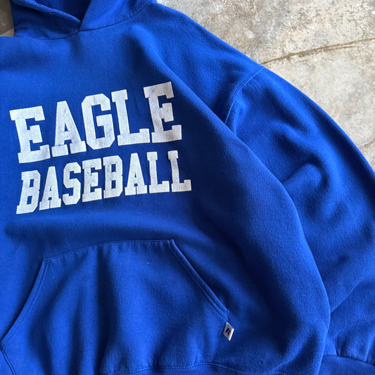 Vintage 00s Russell Athletic Track Hoodie - XXL