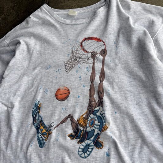 Vintage basketball Boxy Tshirt - XL