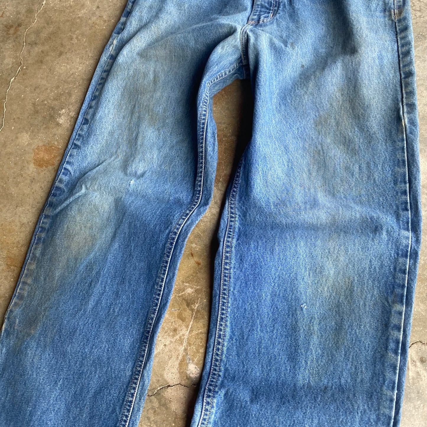 Vintage 90s Heavily Distressed Carhartt Jeans - 32