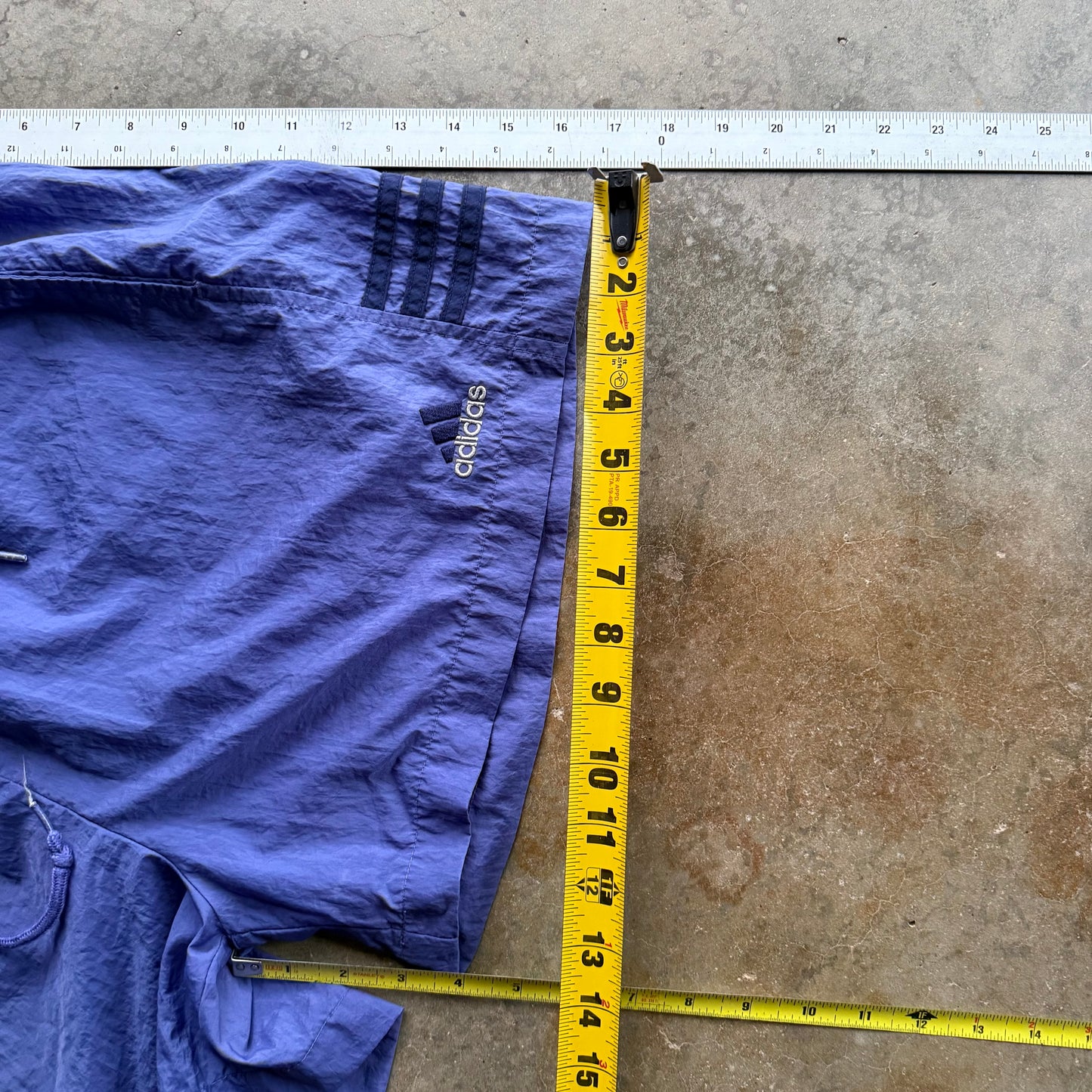 Vintage Purple Adidas Shorts - XL