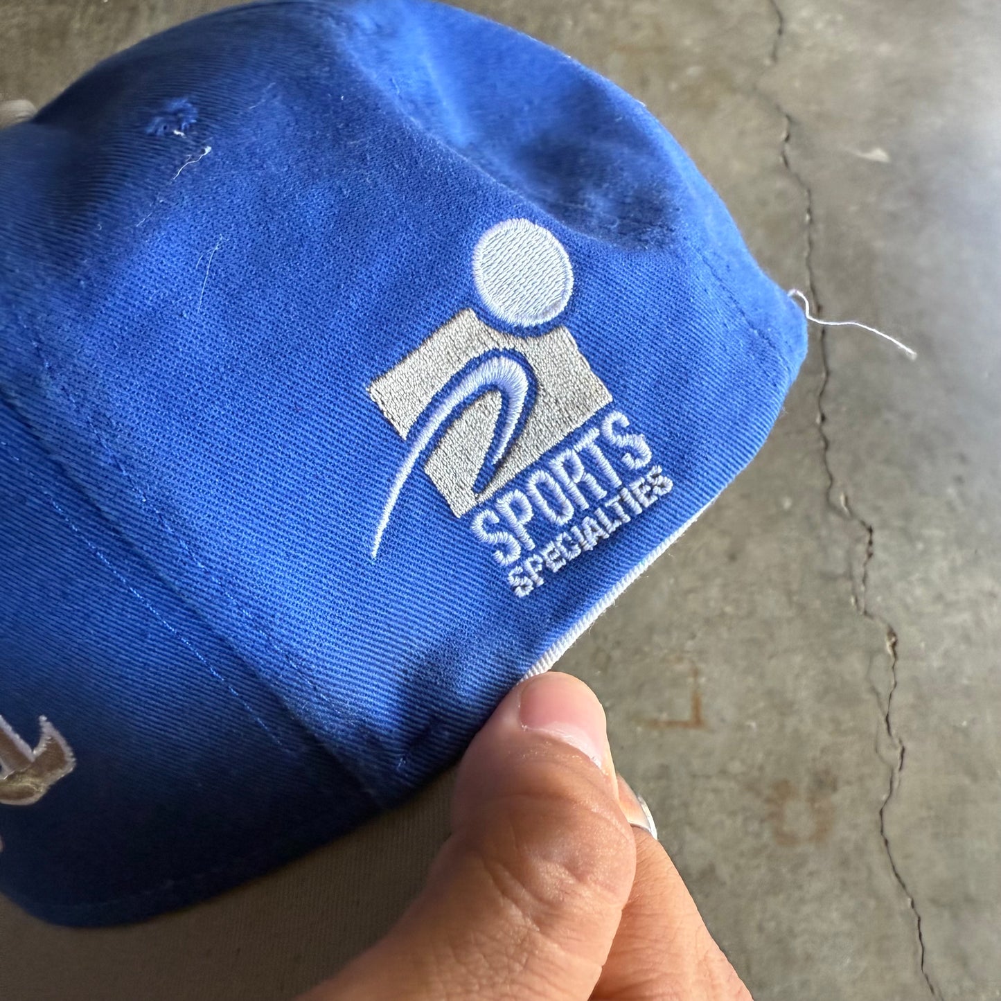 Vintage 90s Cowboys Script SnapBack Hat