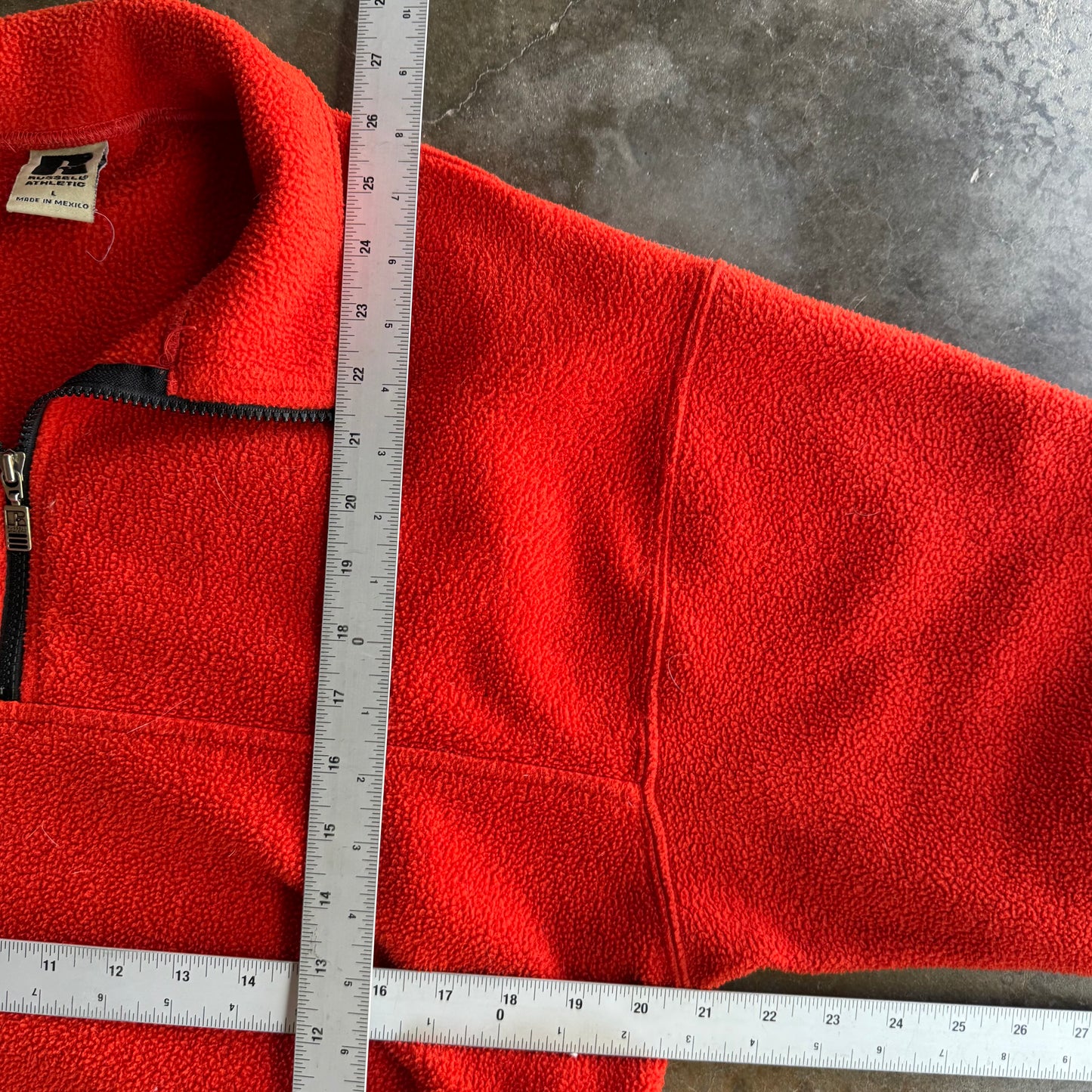 Vintage 00s Russell 1/4 Zip Up - L
