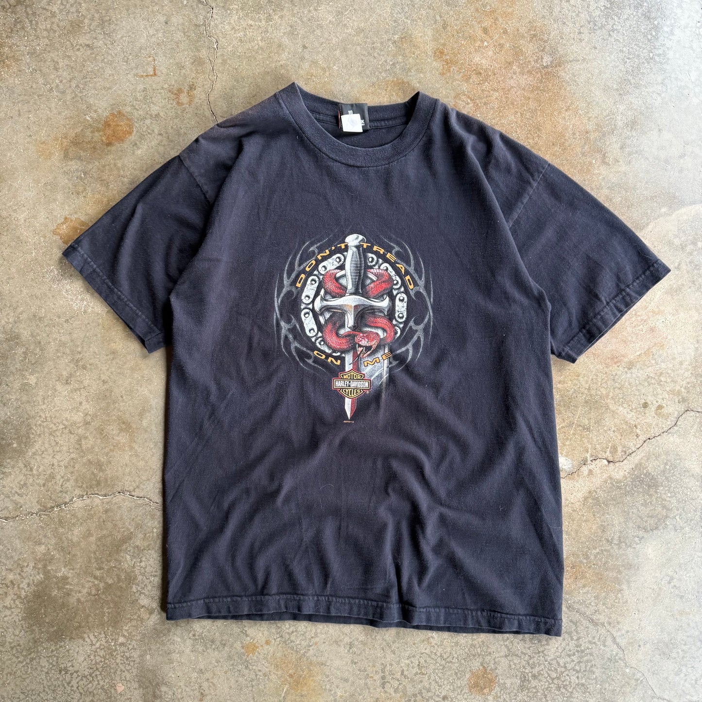 Vintage 00s Harley Davidson Tee - L