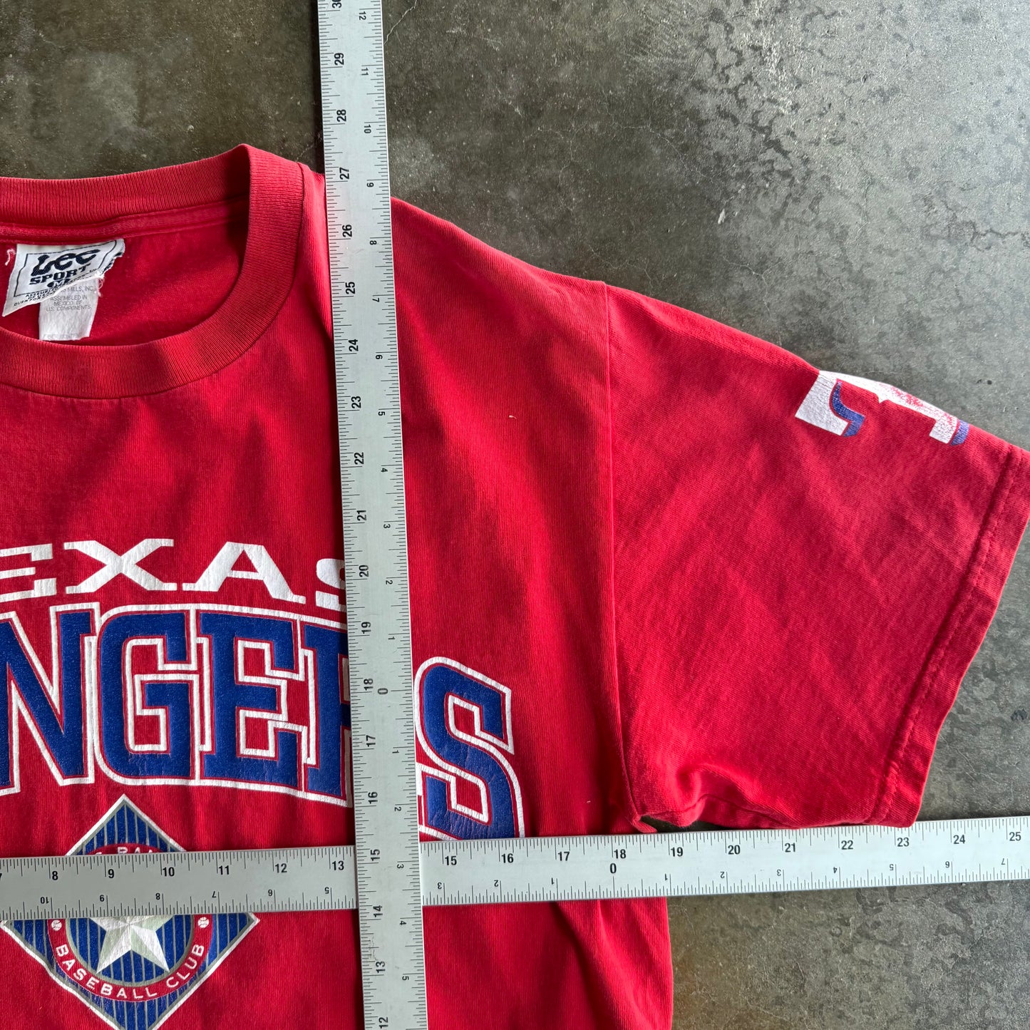 Vintage 90s Texas Rangers Tee - M