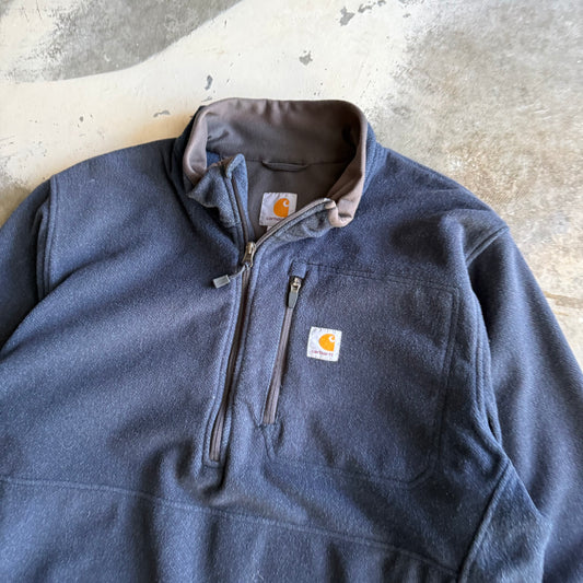 Vintage 00s Carhartt Fleece Zip up - XL