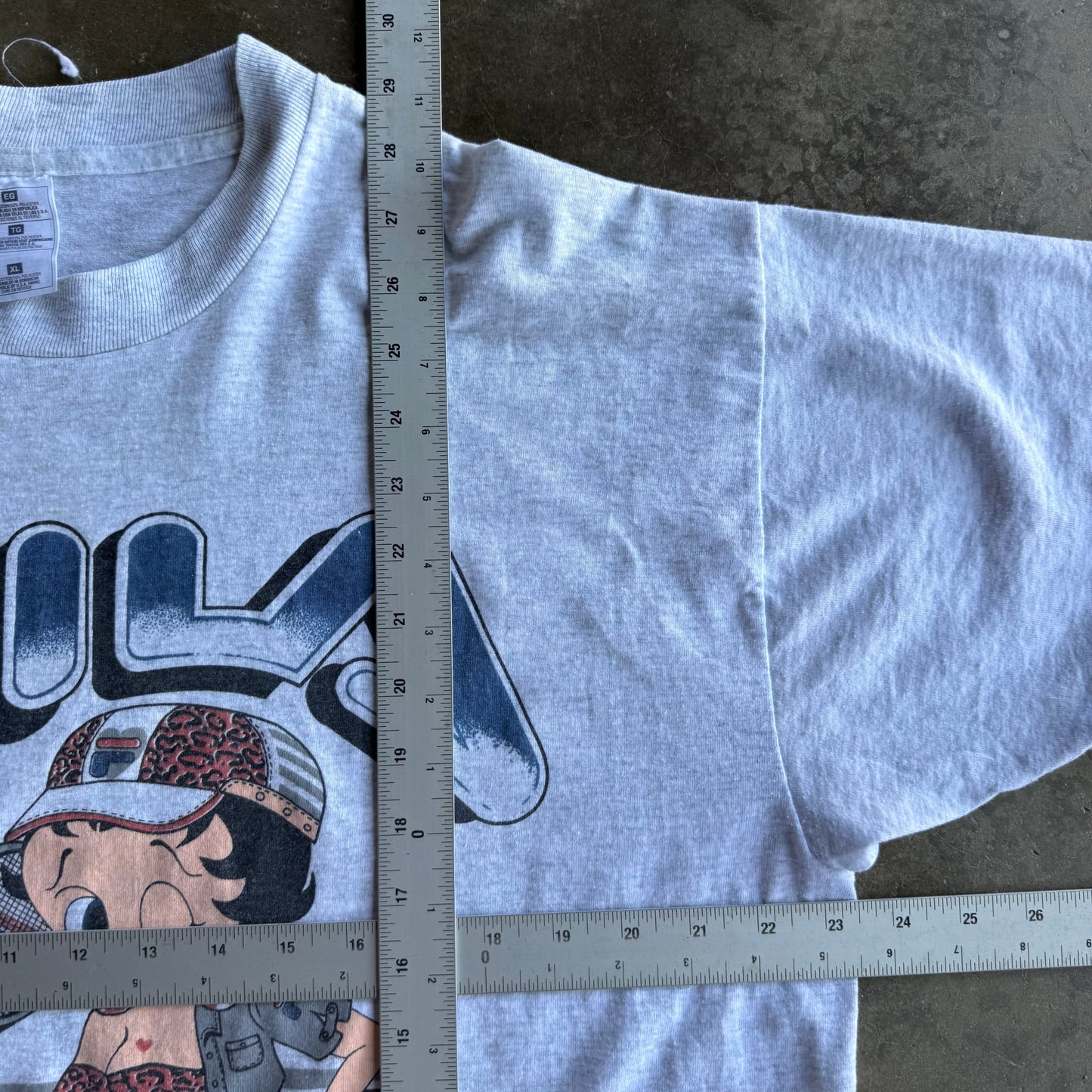 Vintage Fila Betty Boop Tshirt - XL