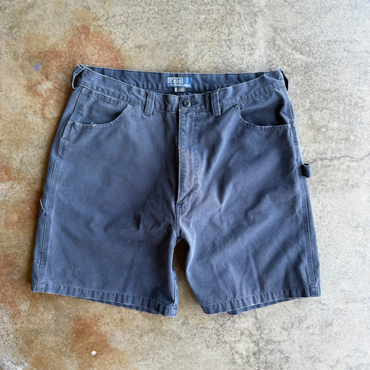 Vintage Navy Blue Polo Ralph Lauren Shorts - 36