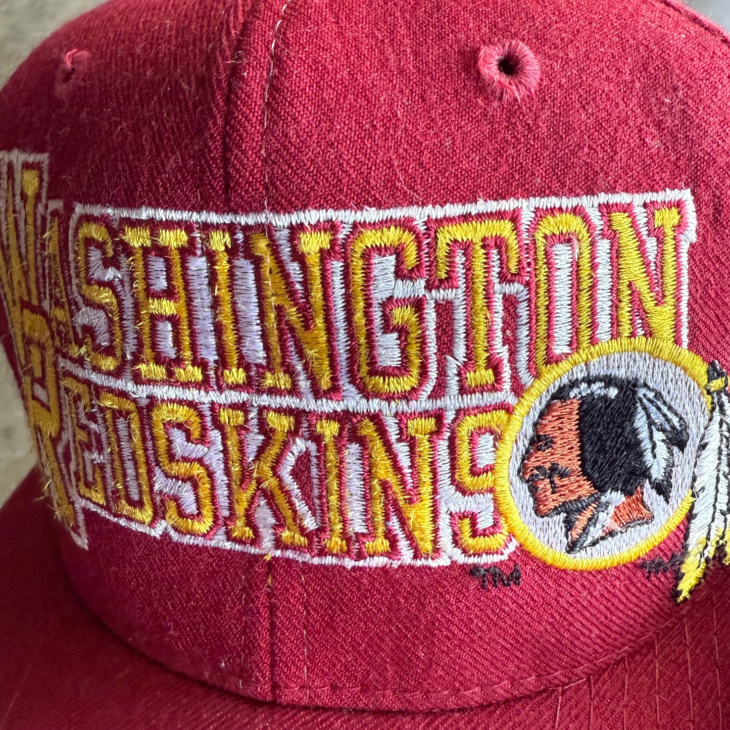 Vintage 90s Redskins Starter SnapBack Hat