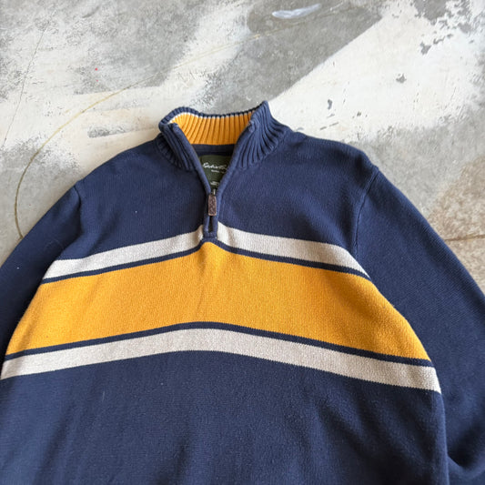 Vintage 00s Eddie Bauer Quarter Zip - L