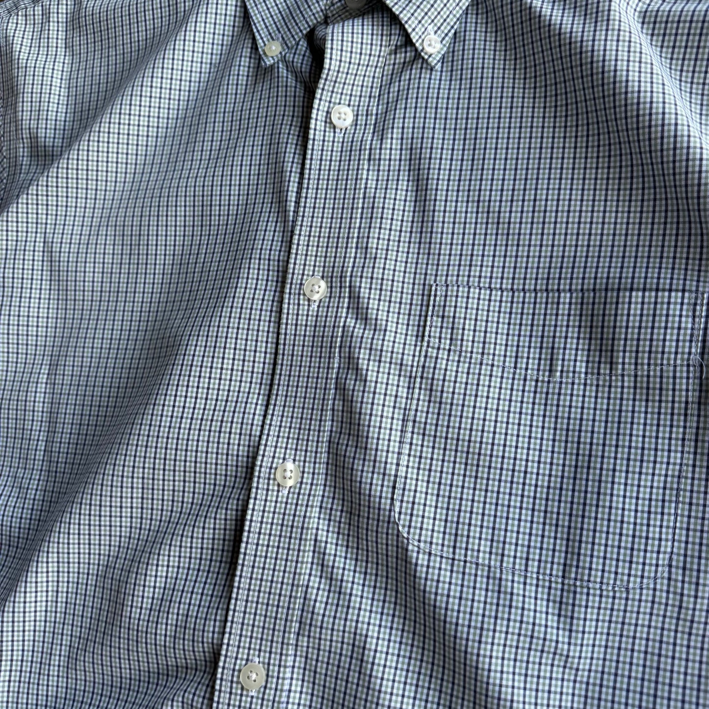 Vintage 00s Cropped Button Up - M