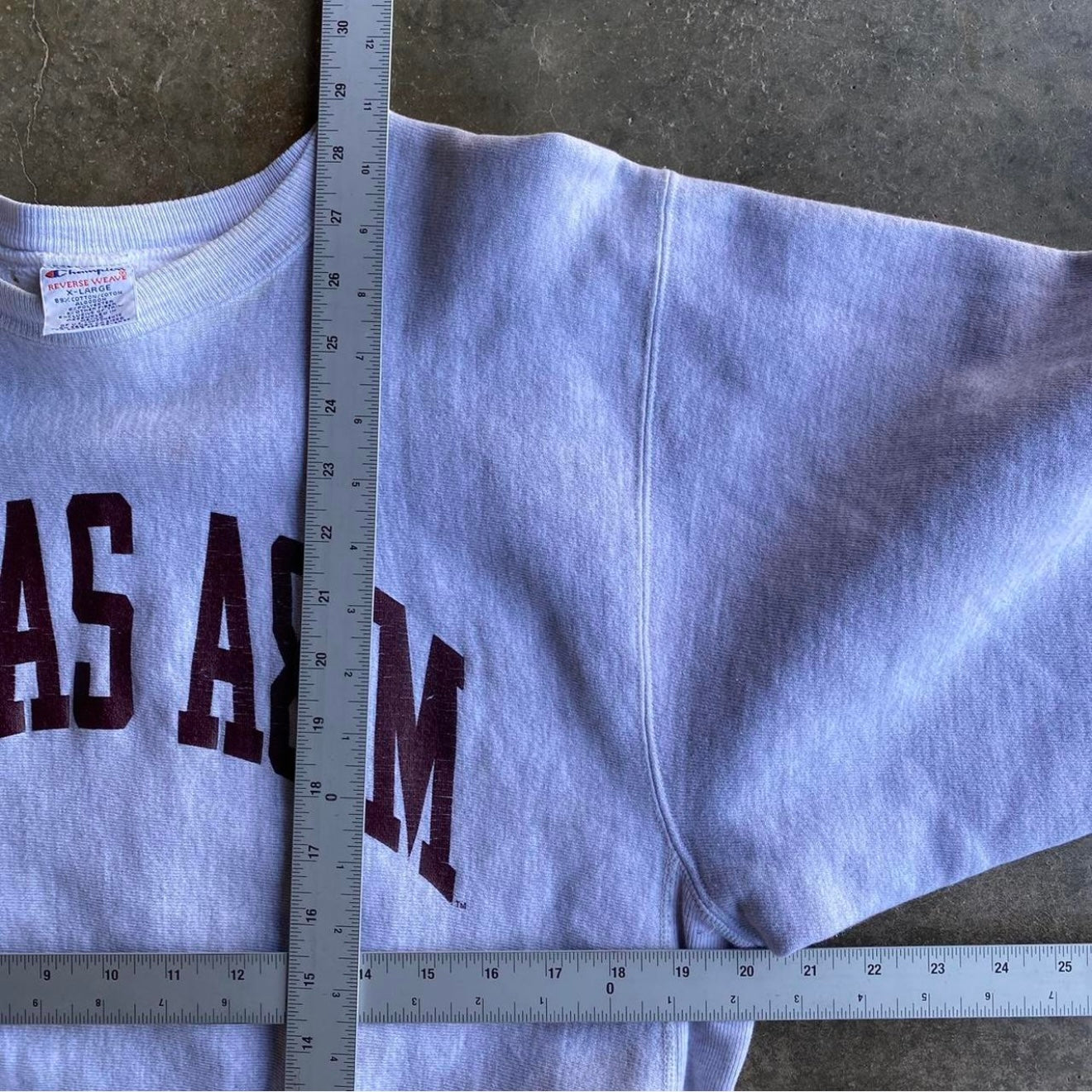 Vintage 90s Texas A&M Champion Reverse Weave - XL