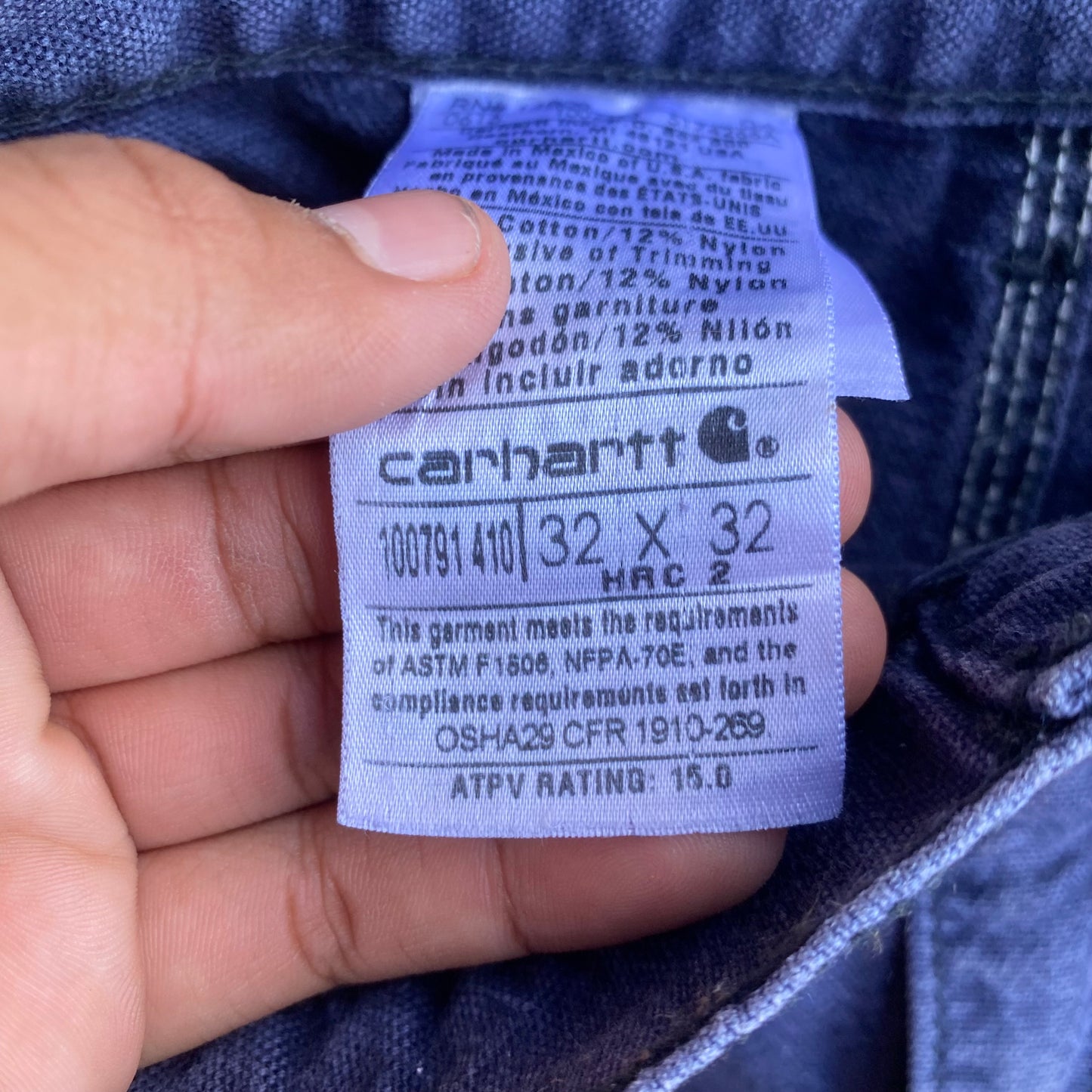 Vintage 00s Distressed Cut-Off Carhartt Shorts