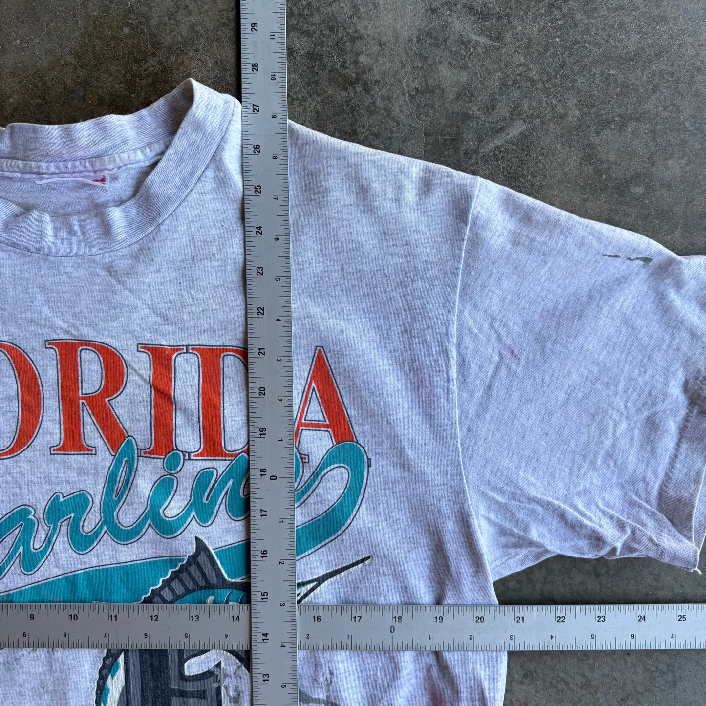 Vintage Florida Marlins Tshirt - L