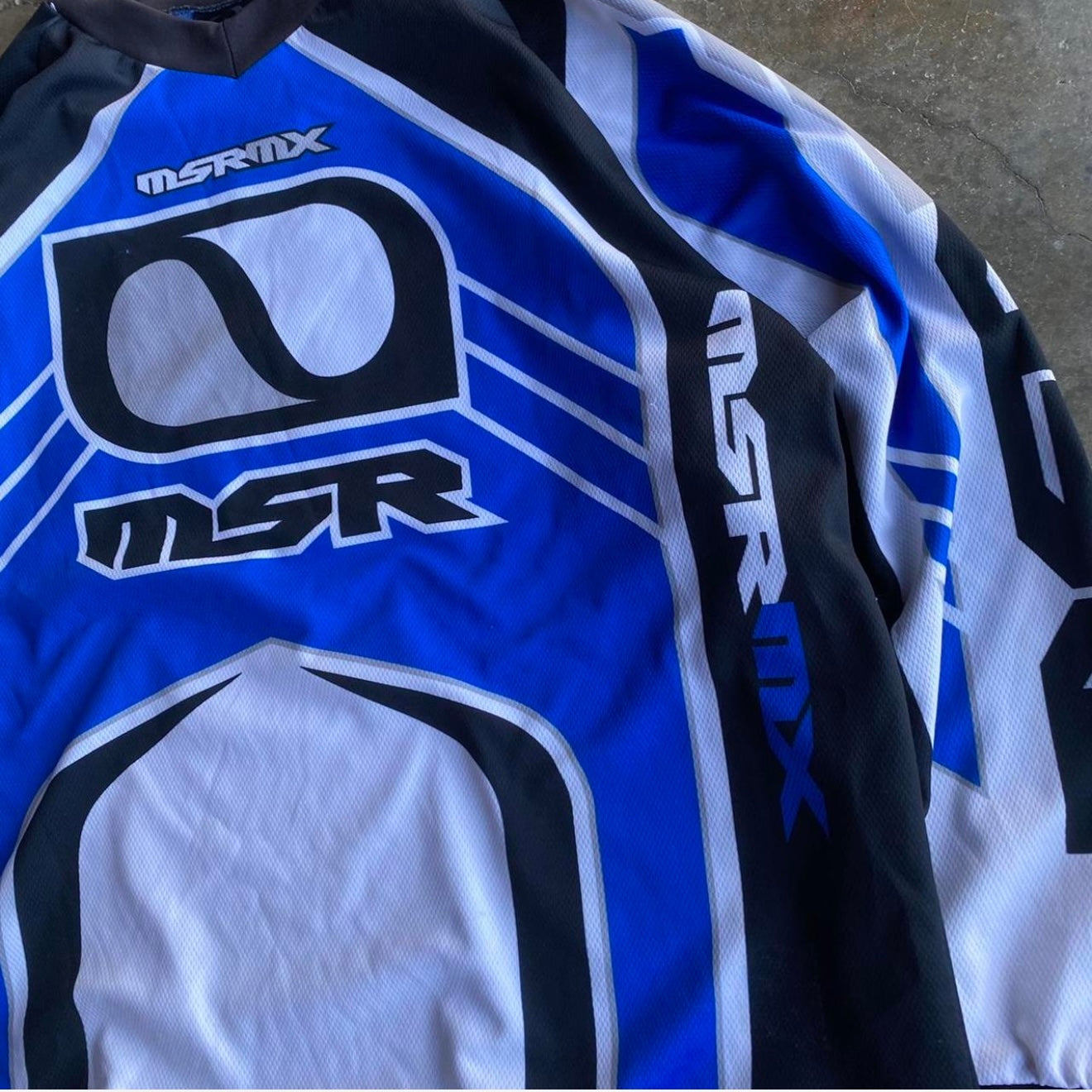 Vintage 00s MSR Motocross Jersey - L