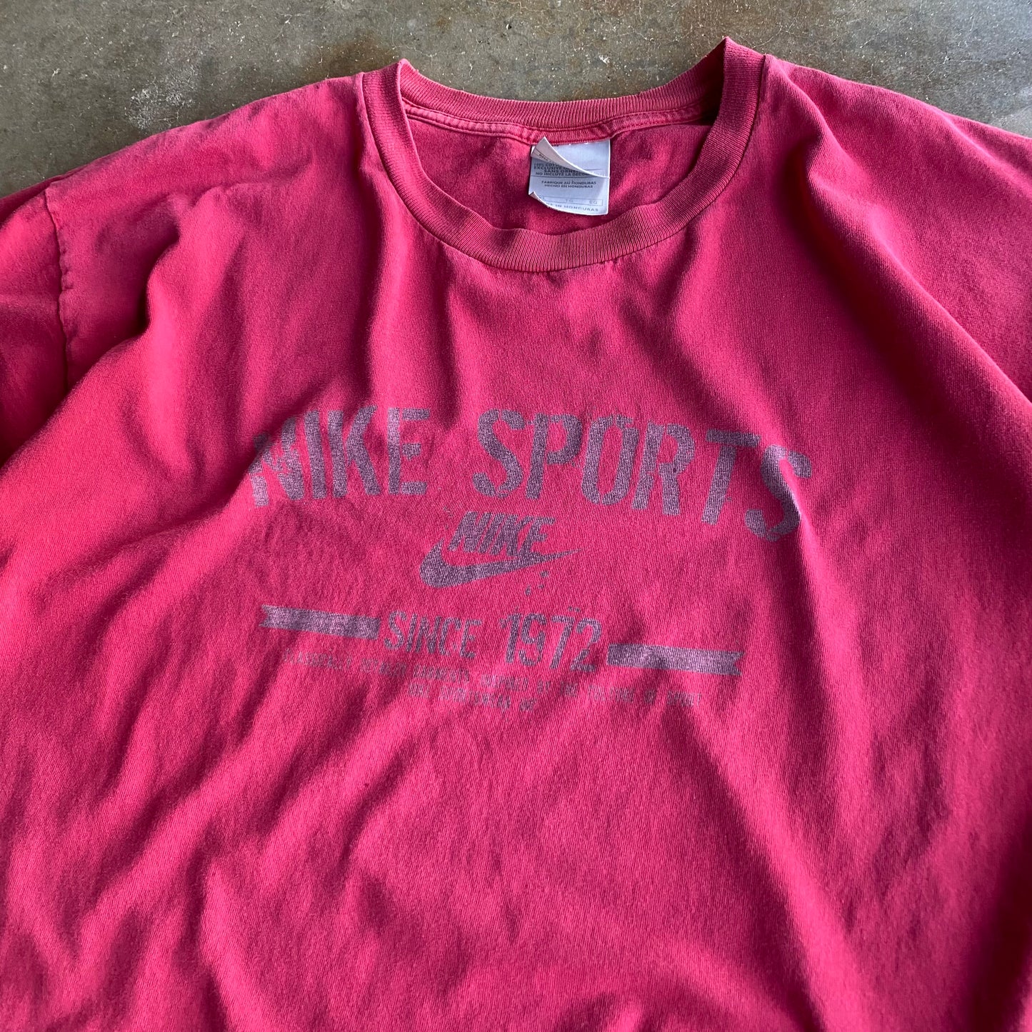 Vintage 00s Faded Nike Tee - XL